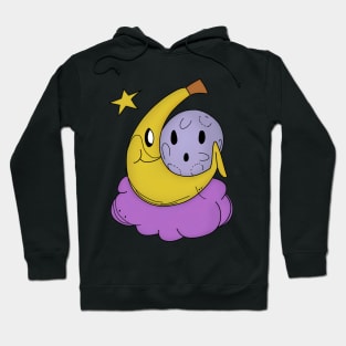 Banana Hanging with Moon Hoodie